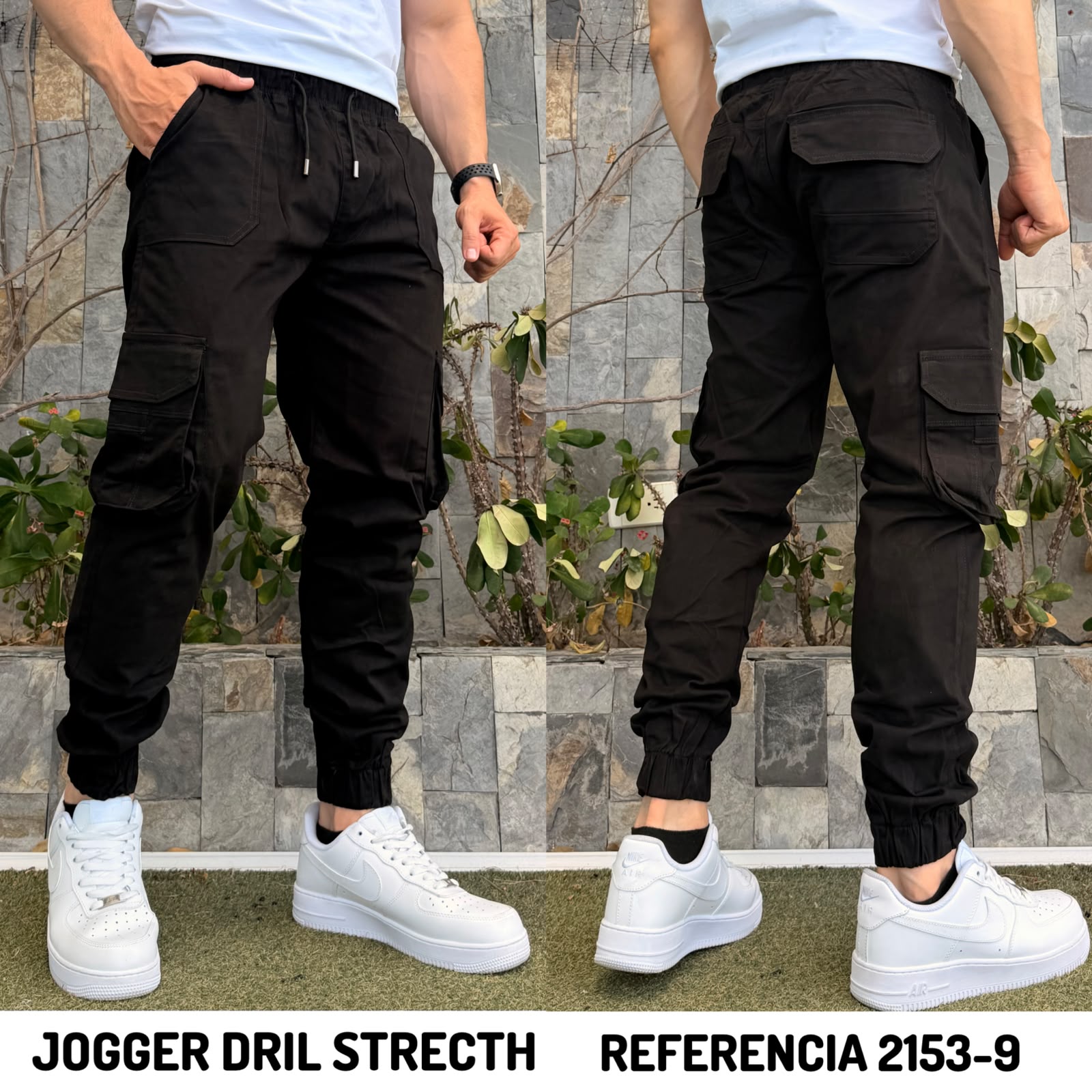 jogger dril strech