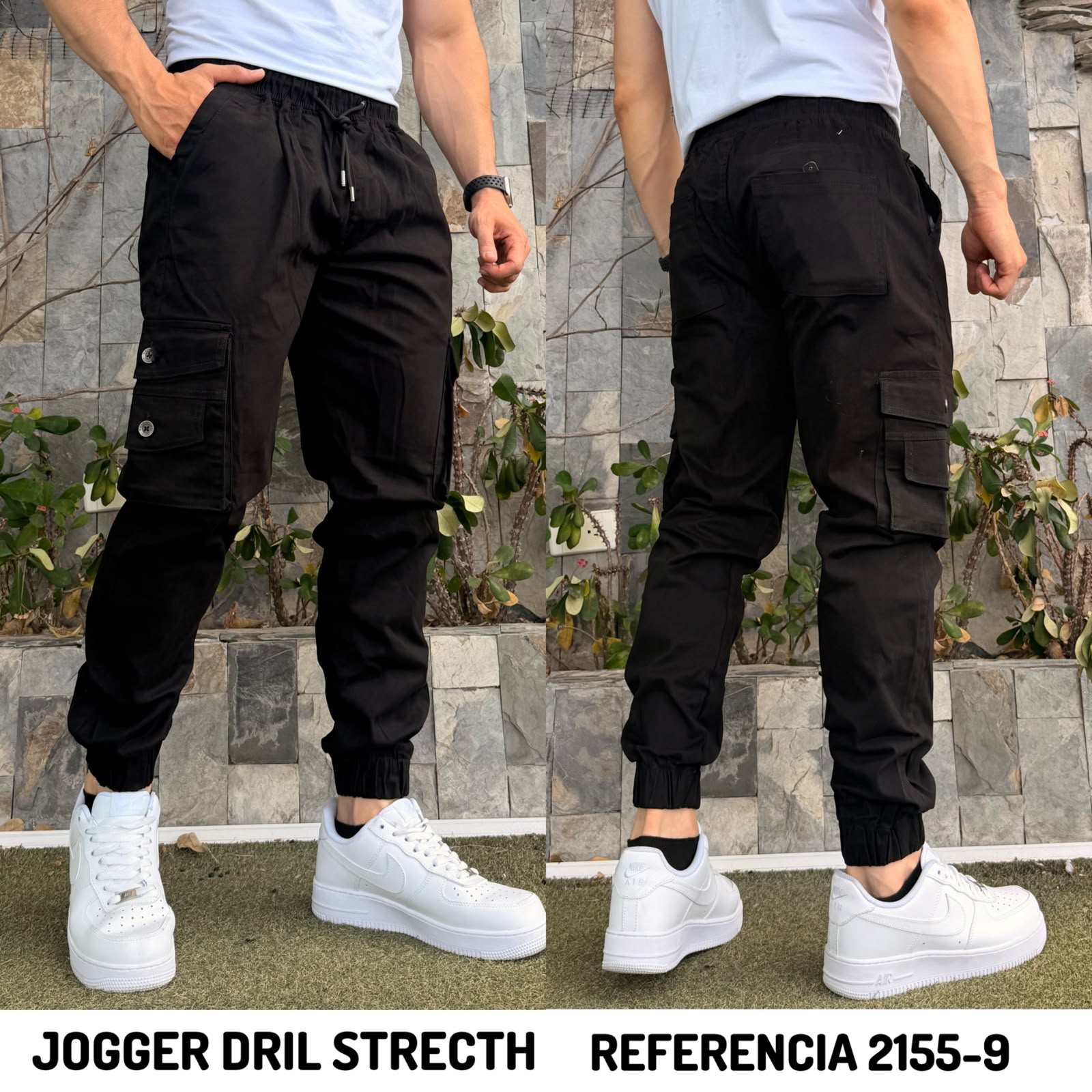 jogger dril strech