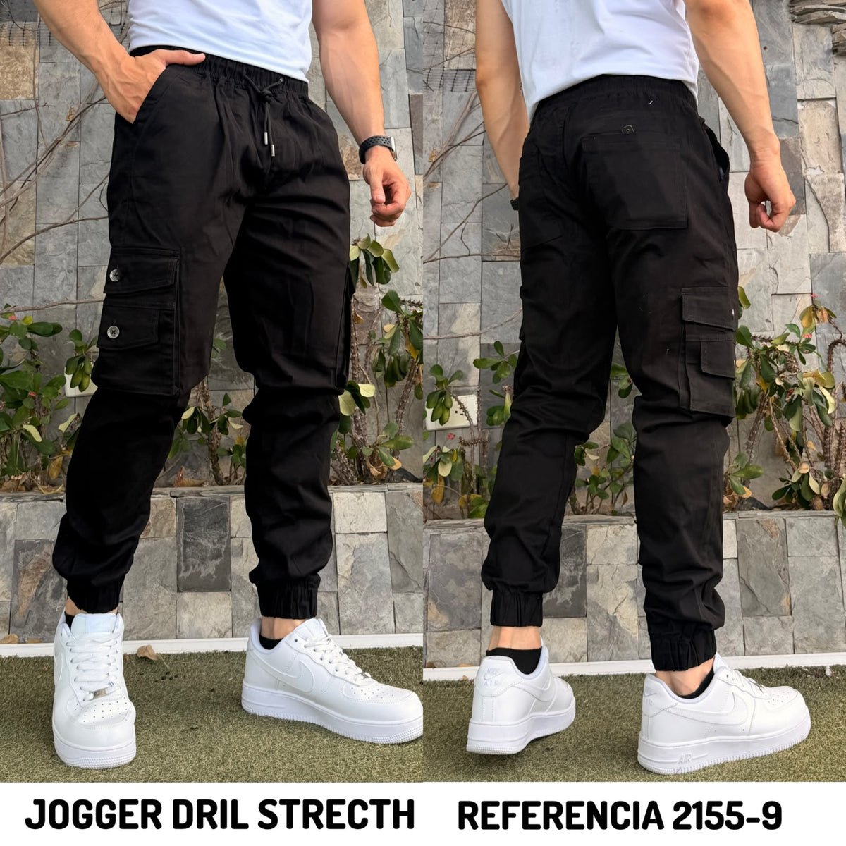 jogger dril strech