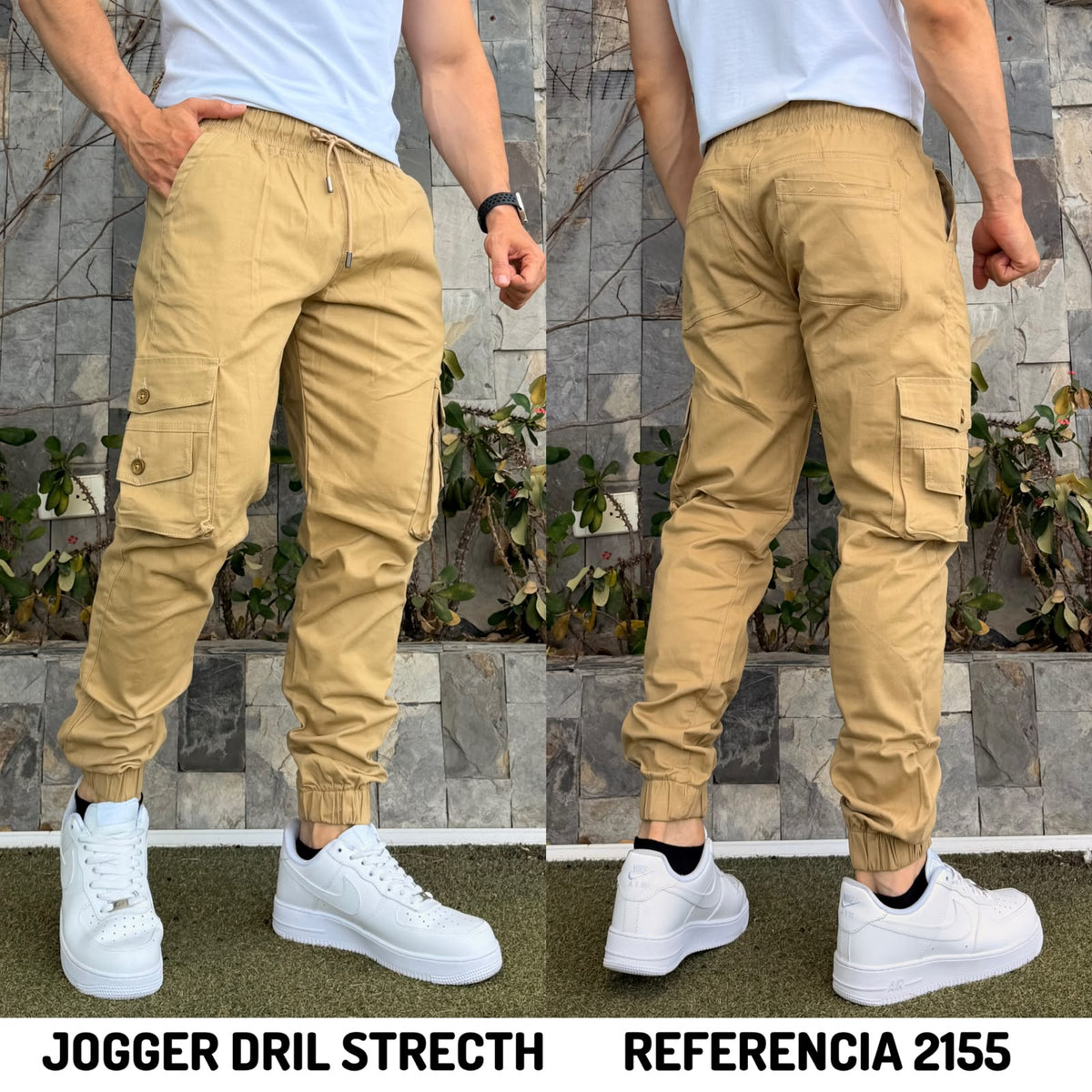 jogger dril strech